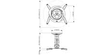 Vogel's PPC-2075 Argent