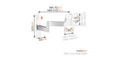 Vogel's Wall 2045 Blanc