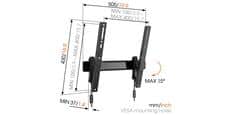 Vogel's Wall 2215 Noir