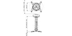Vogel's PPC-1030 Blanc