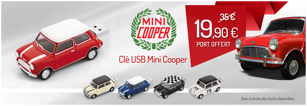Clé USB Mini-Cooper