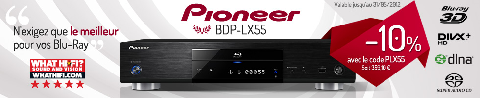 Promotion Pioneer BDP-LX55