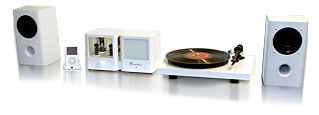 une installation Haute Fidélité HiFi de base