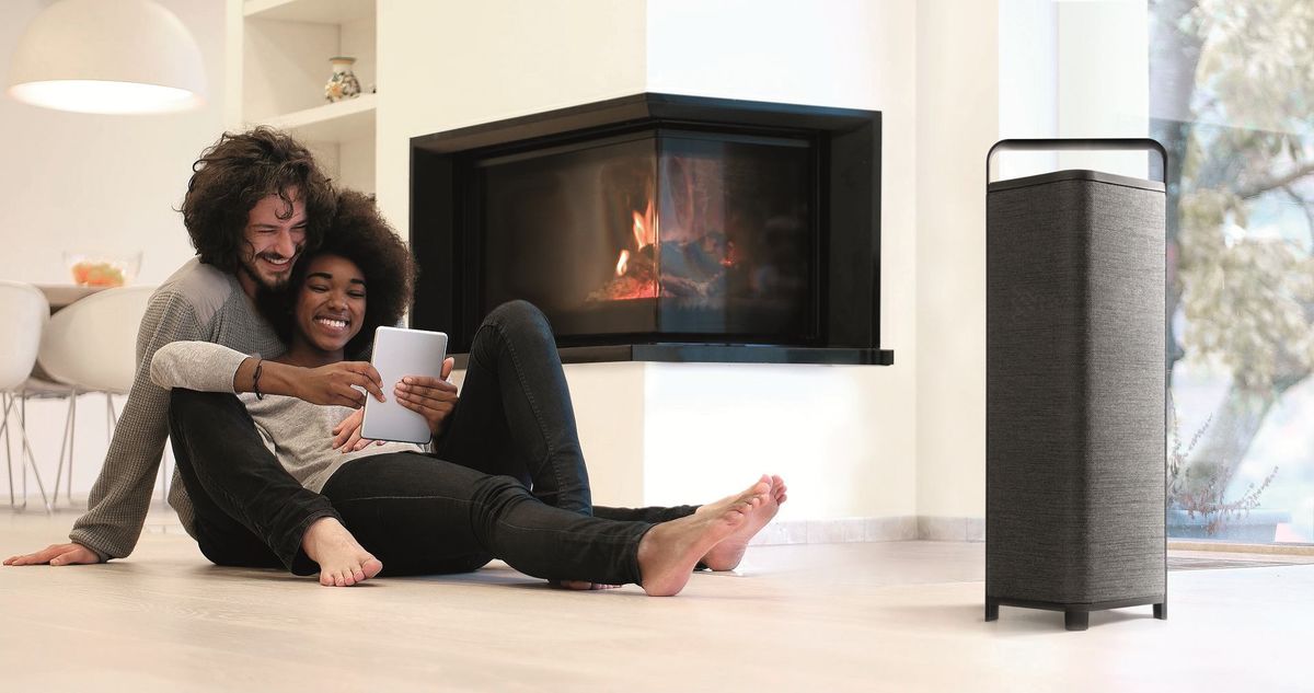 Enceinte sans-fil Escape dans un salon