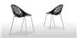Coti Design Lot de 4 AERA Noir