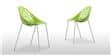 Coti Design Lot de 4 AERA Vert