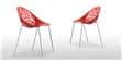 Coti Design Lot de 4 AERA Rouge