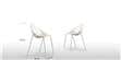 Coti Design Lot de 4 AERA Blanc (photo supp. n°2)