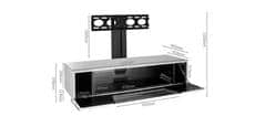 Alphason Chromium Potence 1200 Noir