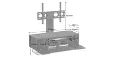 Alphason Chromium 2 Cantilever Noir