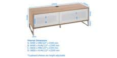 Alphason Helium Chêne