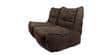 Ambient lounge Twin Couch Chocolat