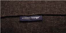Ambient lounge Twin Couch Chocolat