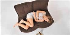 Ambient lounge Twin Couch Chocolat