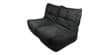 Ambient lounge Twin Couch Black
