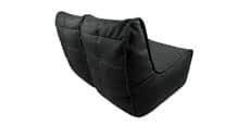 Ambient lounge Twin Couch Black