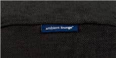 Ambient lounge Twin Couch Black