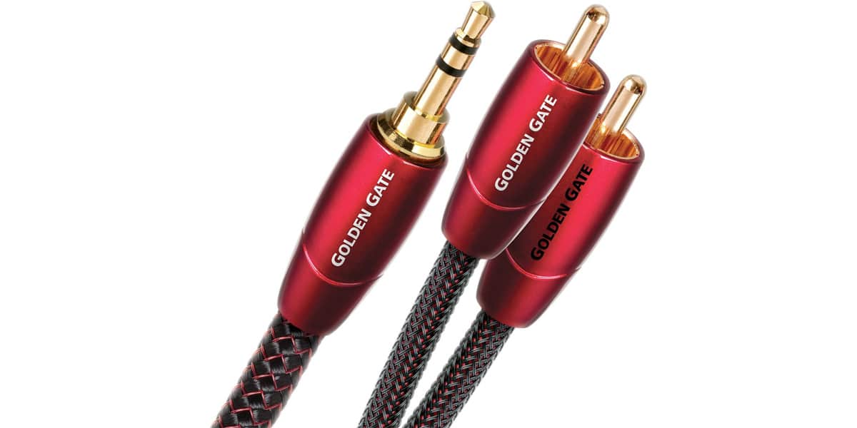 Audioquest Golden Gate mini-jack RCA (20 m)