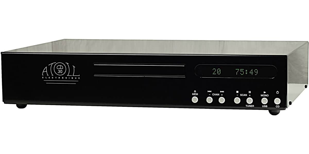 Atoll Electronique CD30T Tuner Noir laqué