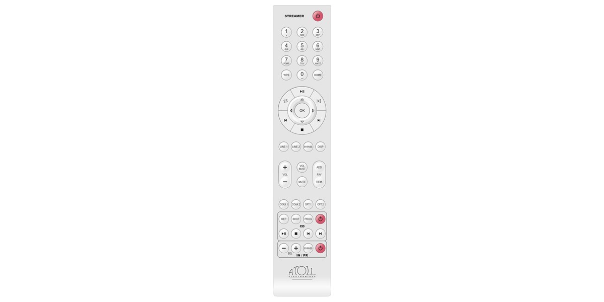 Atoll Electronique Télécommande Lecteurs Réseaux et CD