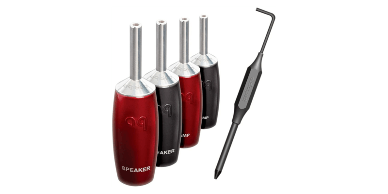 Audioquest 507 Series Banana Silver (lot de 4)