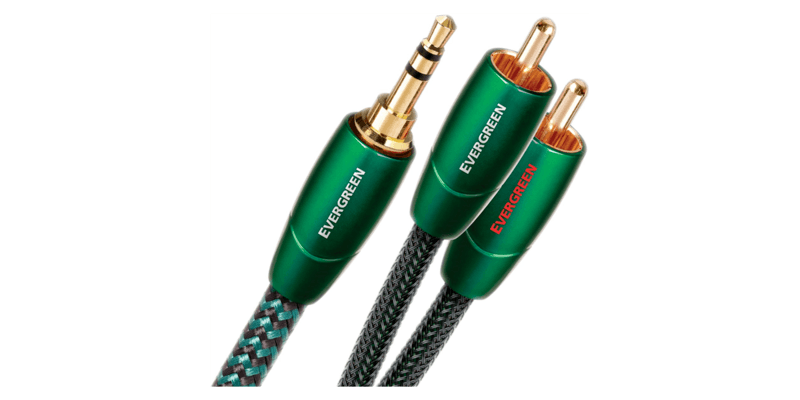 Audioquest Evergreen mini-jack RCA (12 m)