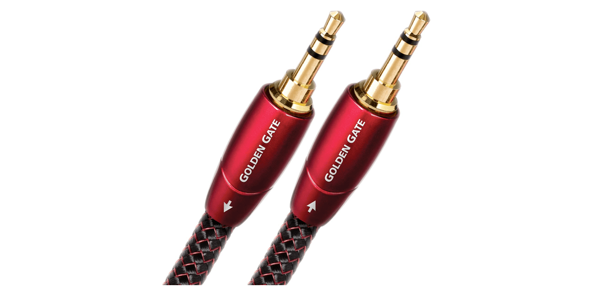 Audioquest Golden Gate mini-jack Mâle/Mâle (1,5 m)