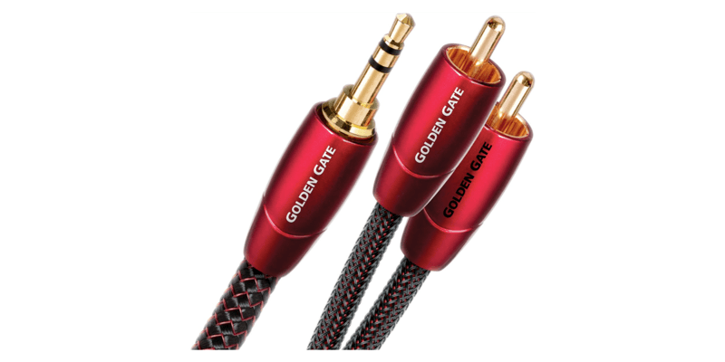 Audioquest Golden Gate mini-jack RCA (0,6 m)