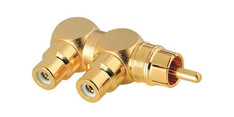 Audioquest Doubleur RCA mâle vers 2 femelles