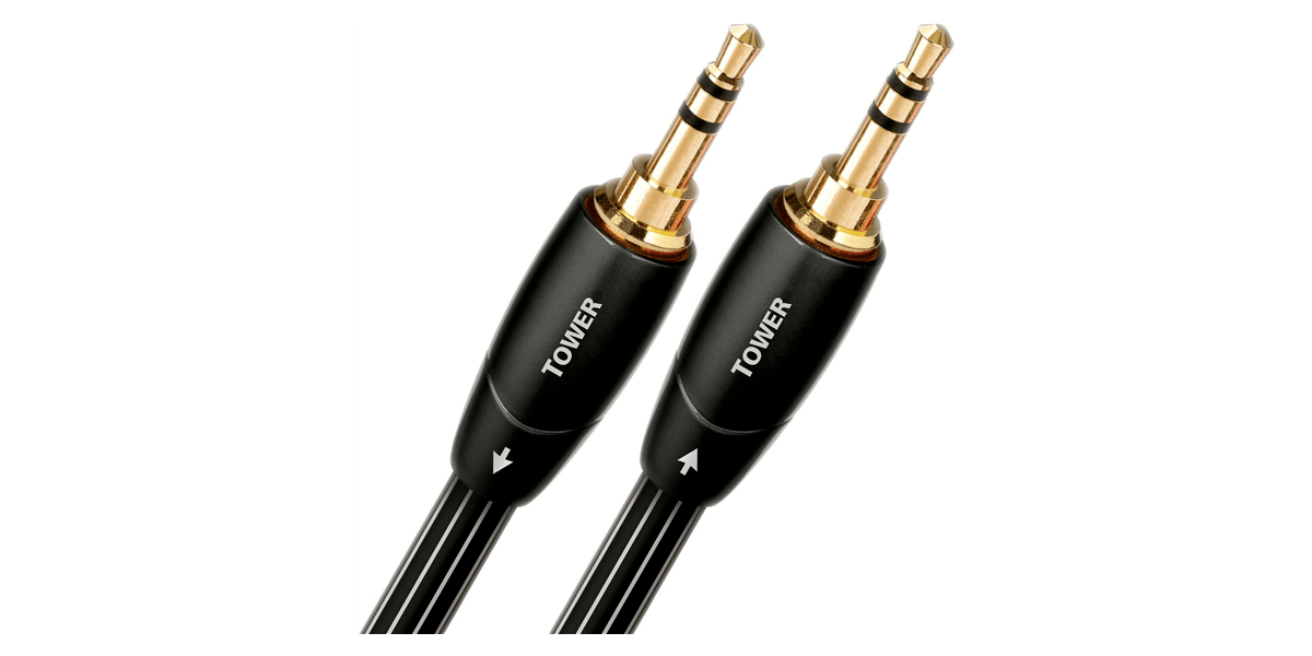 Audioquest Tower mini-jack Mâle/Mâle (1,5 m)