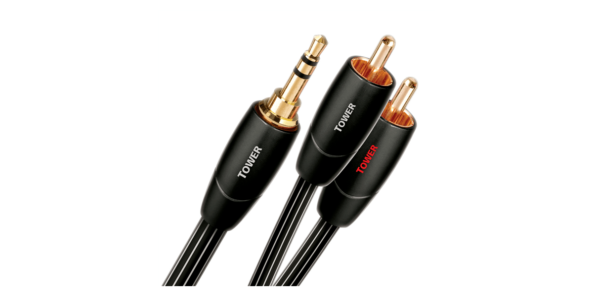 Audioquest Tower mini-jack RCA (1,5 m)