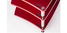 Bassocontinuo Accordeon Rouge Laque Piano