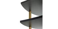 Bassocontinuo Lyra Noir Pieds Gold
