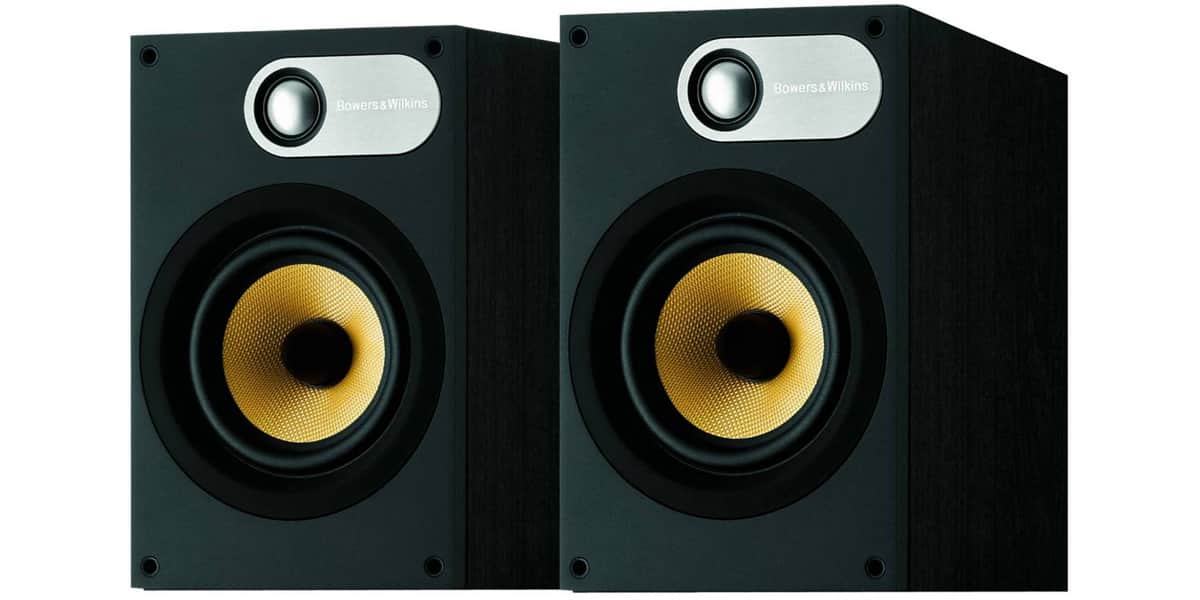 BW 686 Noir Enceintes bibliothèques sur EasyLounge