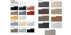 De Conti Meglio 19 Gris, Beige et Tissu Acoustique