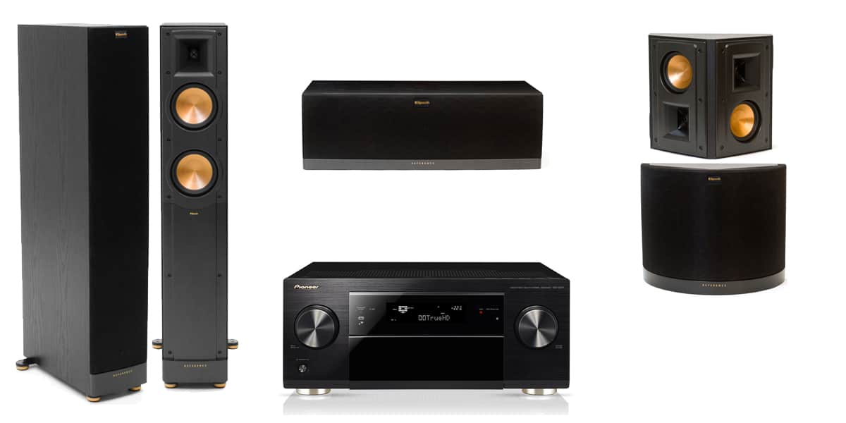 Composition Pioneer VSX-2021 + Pack Klipsch RF52 5.1