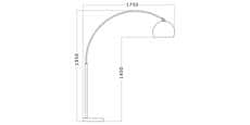 Coti Design Arkia Orange 195 cm