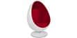 Coti Design Egg Rouge et Blanc