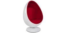 Coti Design Egg Rouge et Blanc