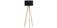 Coti Design Trivet Noir et Pieds Nature