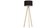 Coti Design Trivet Noir et Pieds Nature