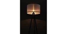 Coti Design Trivet Gris et Pieds Noir