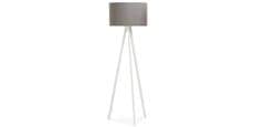 Coti Design Trivet Gris et Pieds Blanc