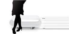 Coti Design Kuta Roulettes