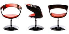 Coti Design Vermont Noir et Rouge