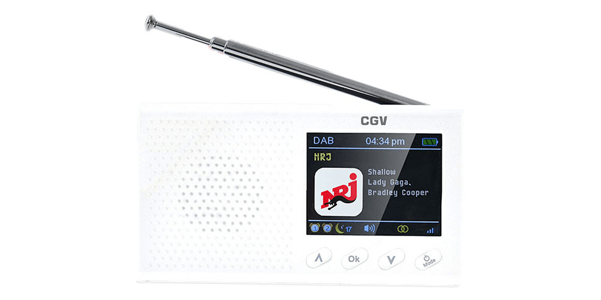 CGV DR Pocket+ Blanc