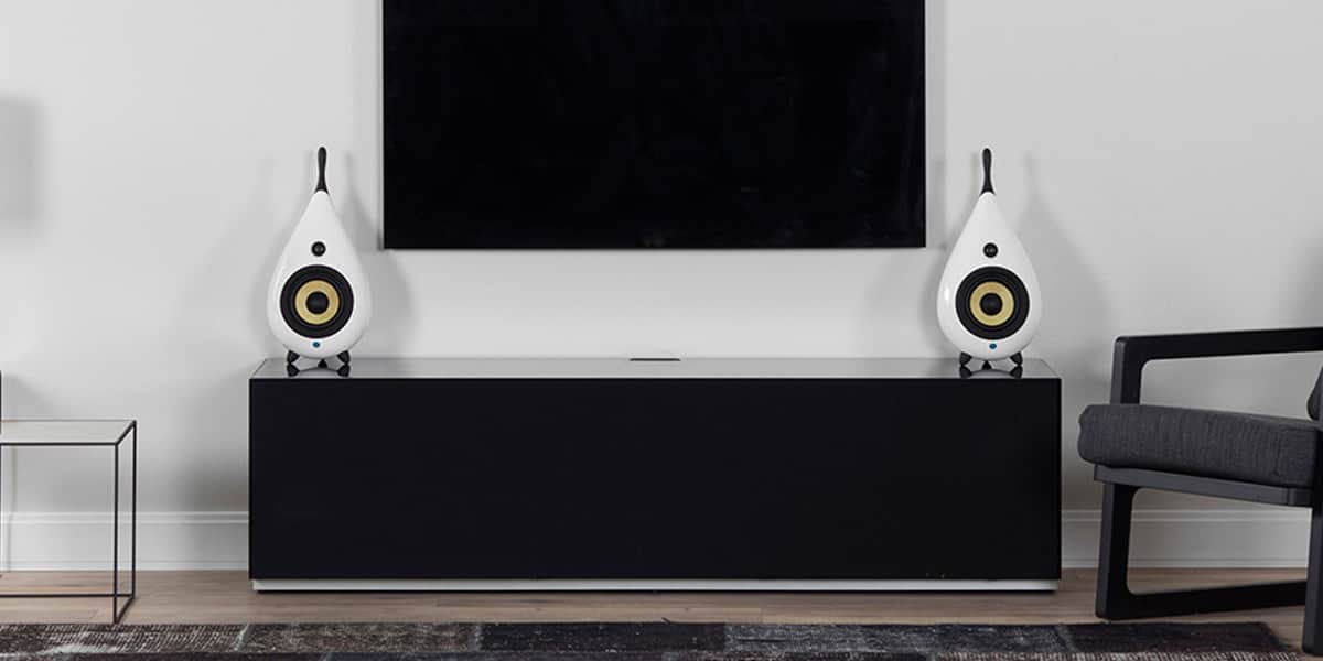 De Conti Trio 2 Noir avec Tissu Acoustique