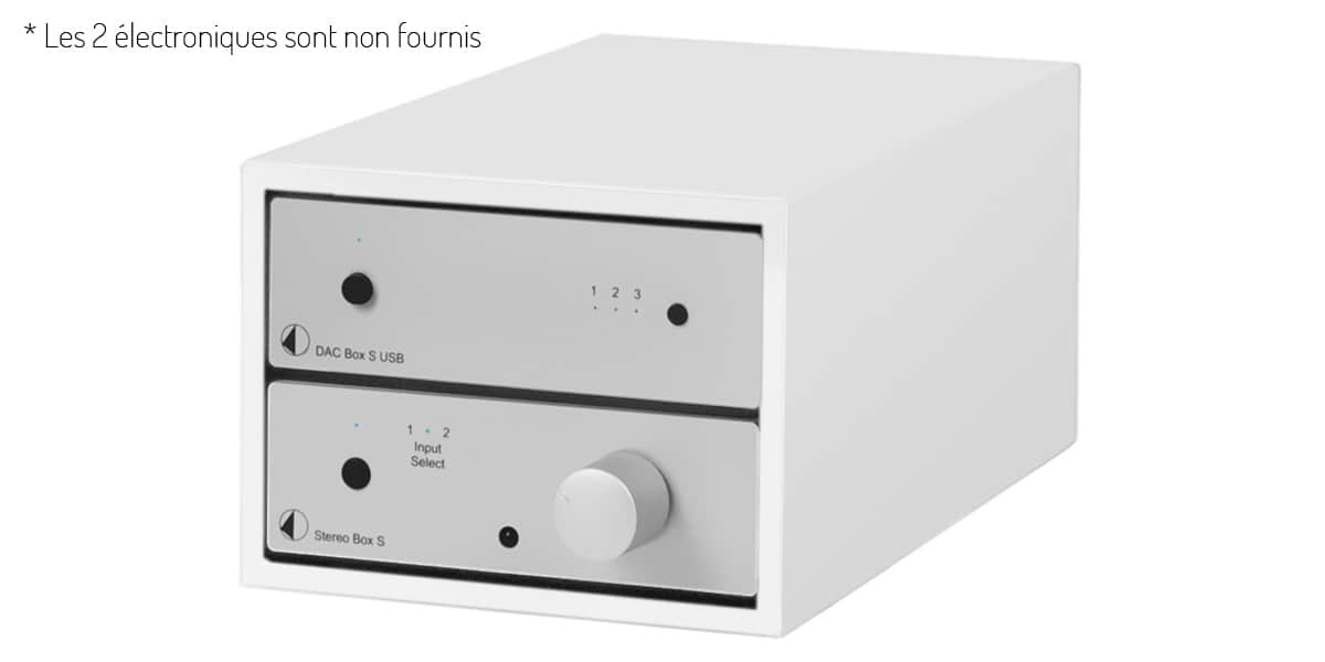 Pro-ject Design Box 2 Blanc