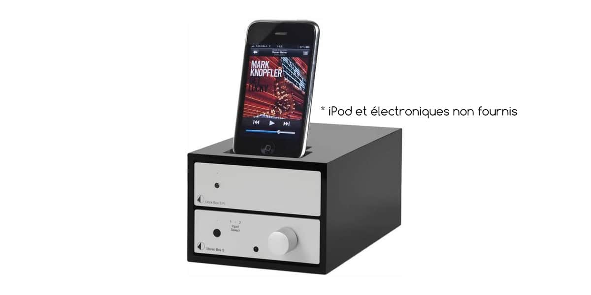Pro-ject Design Box 2iP Noir