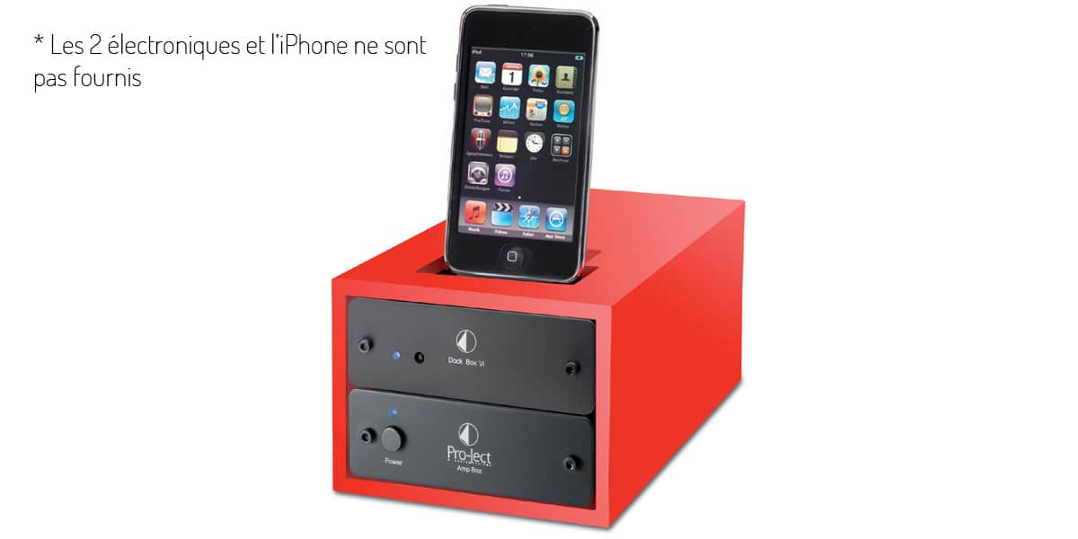 Pro-ject Design Box 2iP Rouge